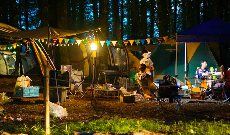 Recampのキャンプ事業「グッド・バイブス・エリア」